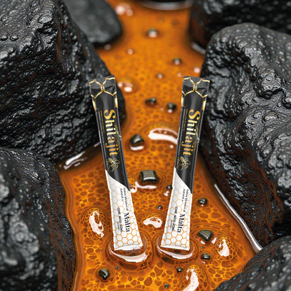 Shilajit Honey — Energía natural en sachet (15 x 20 ml)